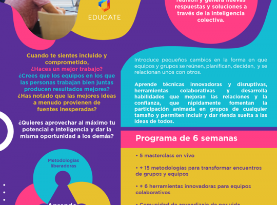 TÉCNICAS Y HERRAMIENTAS PARA FACILITACIÓN DE EQUIPOS – 2da Edición