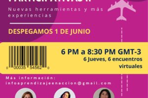 TALLER DINÁMICAS PARTICIPATIVAS II – Junio